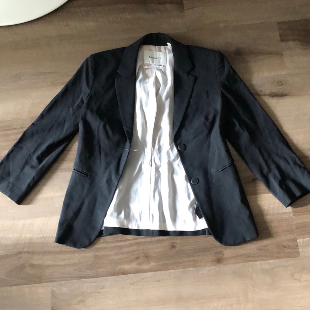 Classic Babaton black blazer